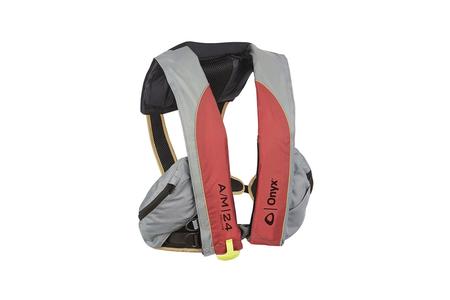 A/M-24 DELUXE INFLATABLE PFD RED