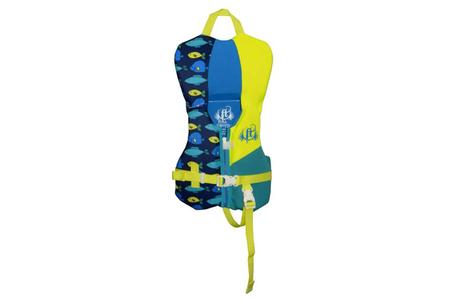 INFANT DELUXE NEOPRENE PFD GREEN