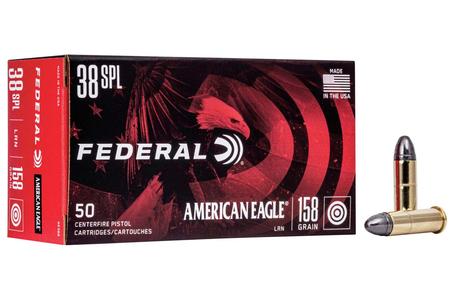 Federal 38 Special 158 gr LRN American Eagle 50/Box