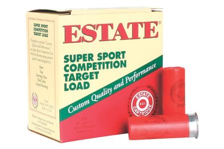 Estate Cartridge 12 Gauge 2 3/4 in 7.5 Shot Shotshell Super Sport 25/Box
