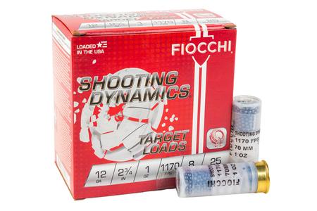 SHOOTING DYNAMICS 12GA 2.75` 1OZ 8SHT 25RNDS