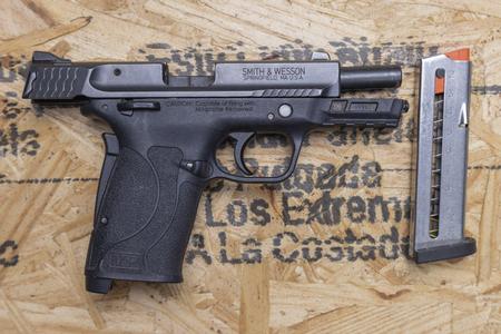 M&P 380 SHIELD EZ  M2.0 .380 ACP POLICE TRADE-IN PISTOL WITH THUMB SAFETY