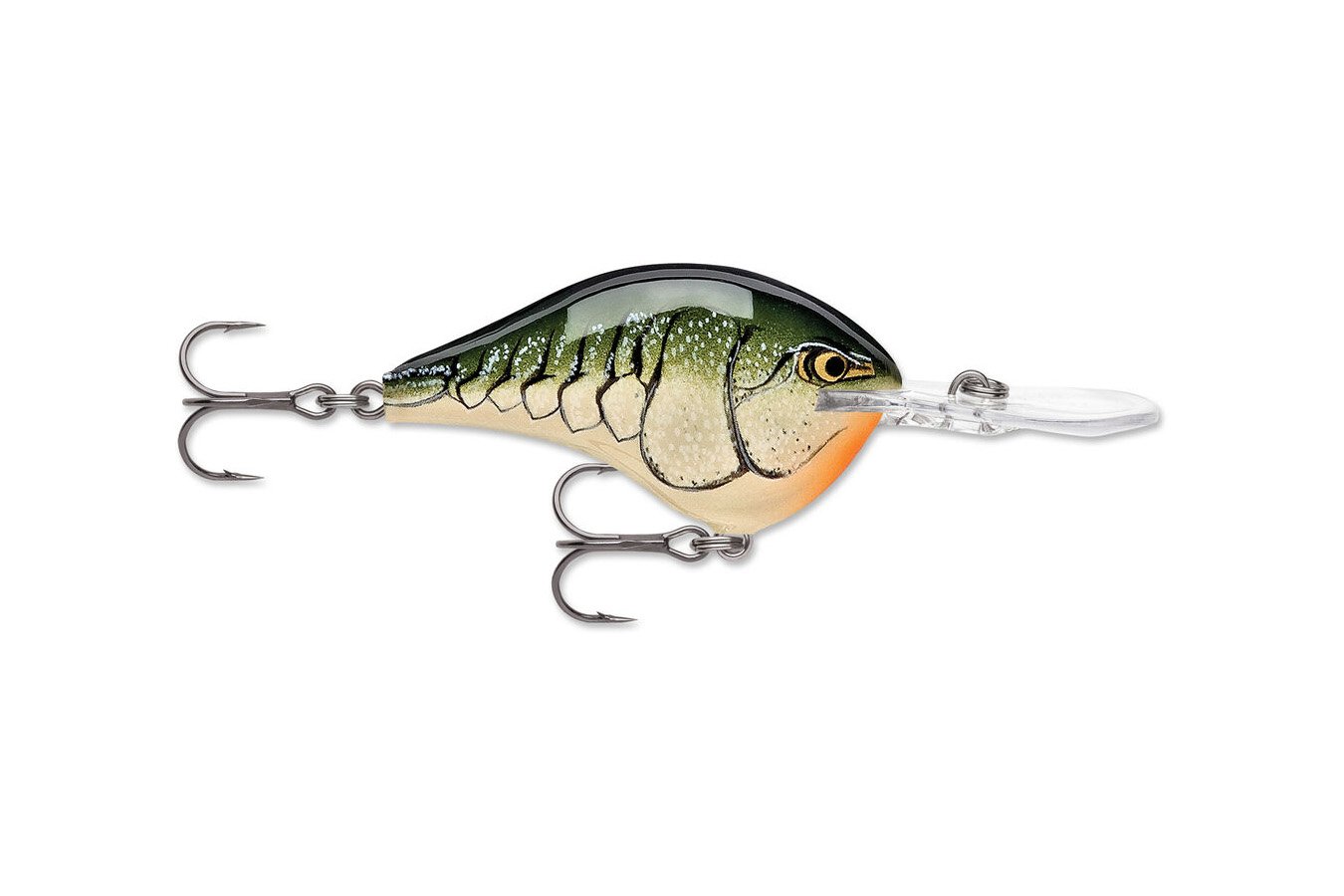 Rapala DT 08 (Olive Green Crawdad) | Vance Outdoors