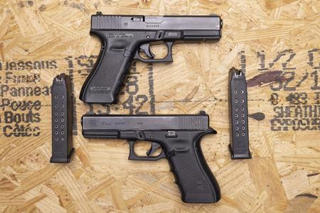 GLOCK 17 GEN4 9MM POLICE TRADE-INS WITH NIGHT SIGHTS FAIR