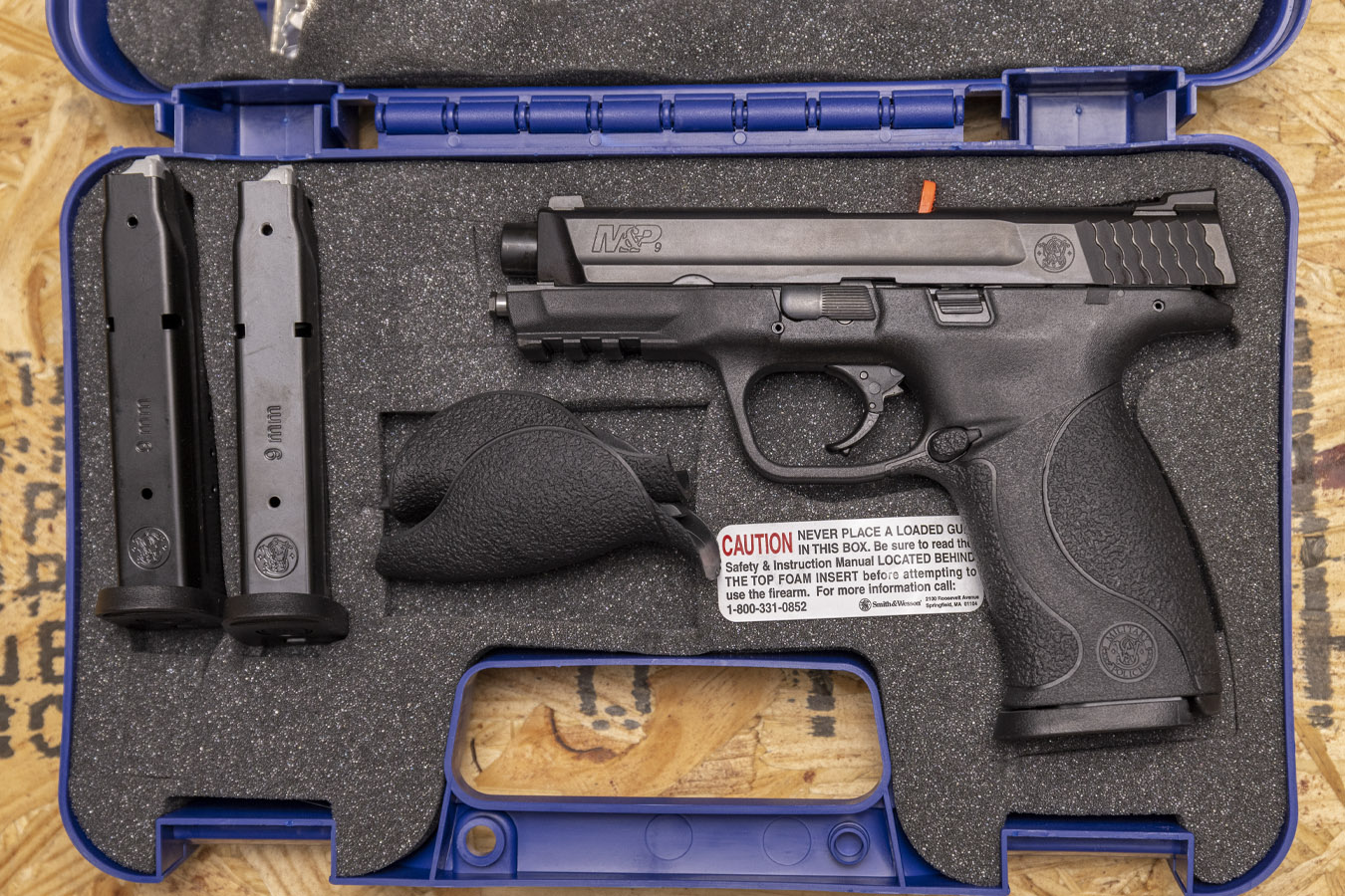 MP9 9MM POLICE TRADE-IN PISTOL WITH NIGHT SIGHTS (NEW IN BOX)