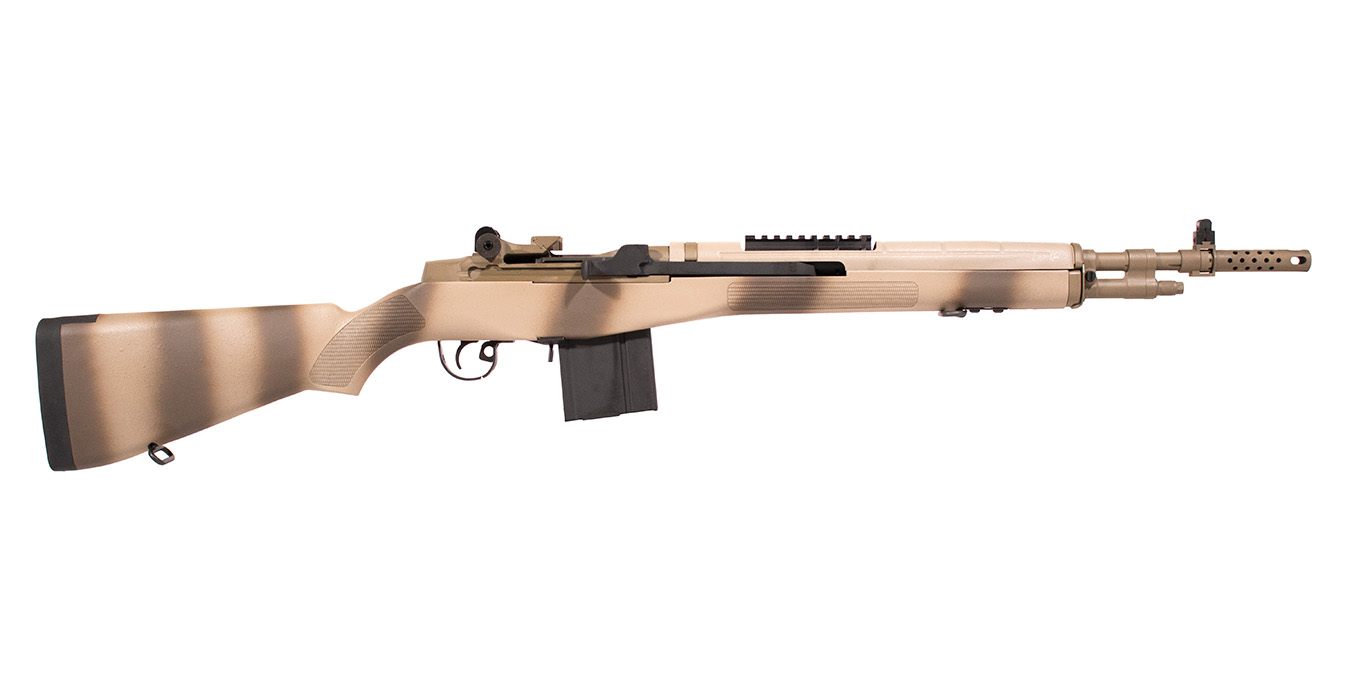 Springfield M1A .308 WIn Scout Squad Rifle with Desert FDE Finish and ...