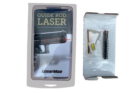 LASERMAX RED GUIDE ROD LASER, GLOCK GEN 1-3, 19/32/32/38 