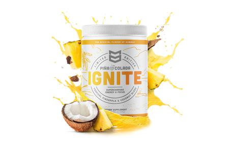 IGNITE SUPERCHARGED ENERGY AND FOCUS PINA COLADA)
