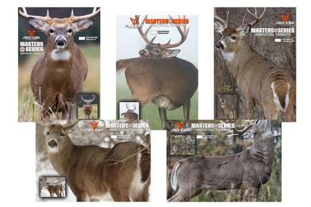 MASTERS SERIES 5PC WHITETAIL PAPER TARGET COLLECTION
