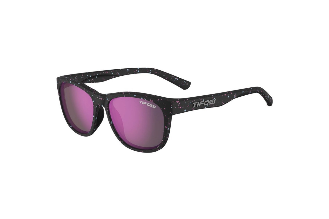 Tifosi Swank Sunglasses with Moon Dust Frame and Rose Mirror Lenses