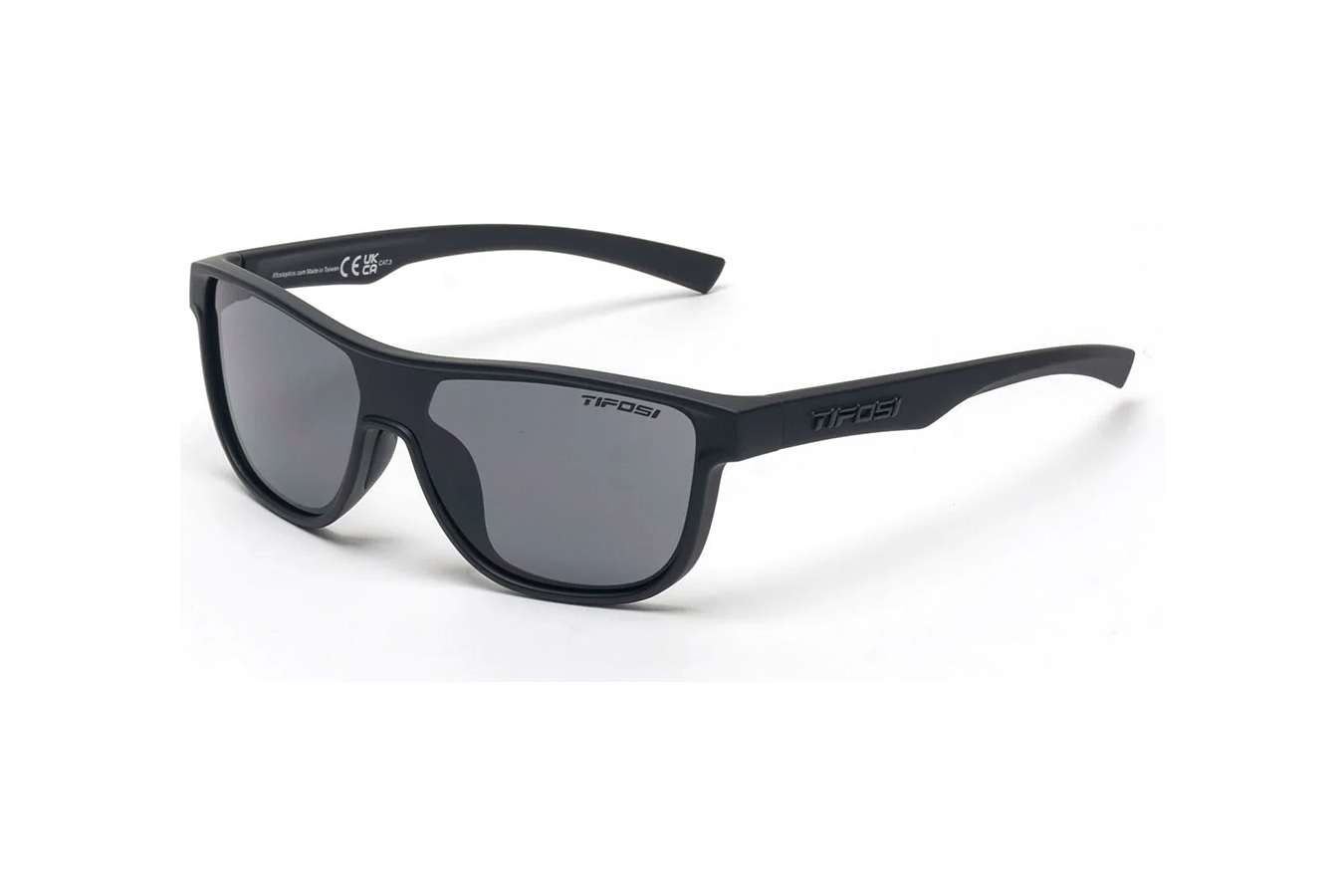 Tifosi Sizzle Sunglasses with Blackout Frame and Smoke Lenses