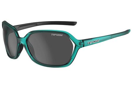 SWOON SUNGLASSES WITH TEAL DUNE FRAME AND SMOKE LENSES