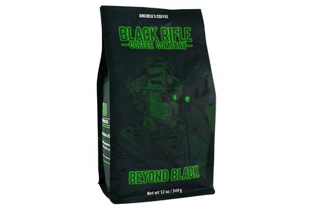 BEYOND BLACK ROAST COFFEE WHOLE BEAN 12OZ BAG