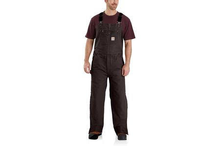 LOOSE FIT WASHED DUCK INSULATED BIB OVERALL