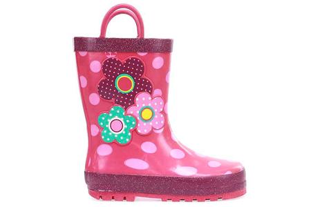 KIDS FLOWER CUTIE RAIN BOOTS