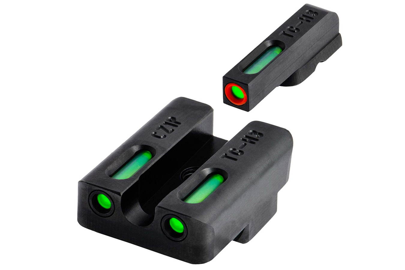 TRUGLO TFX PRO TRITUM FIBER OPTIC SIGHT SET FOR CZ P10