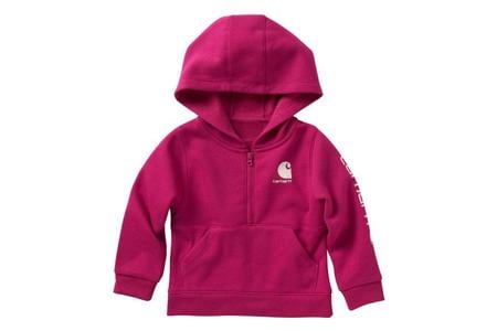 TODDLER GRAPHIC HALF ZIP HOODIE