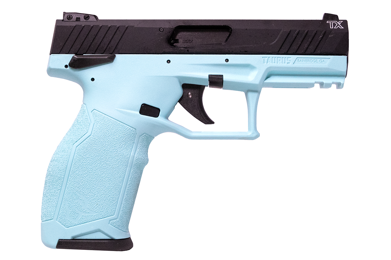 No. 1 Best Selling: TAURUS TX22 22LR 4`` 2X16 RDS CYAN/BLACK