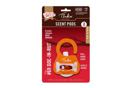 TINKS #69 DOE-IN-RUT SCENT PODS (3 PACK)