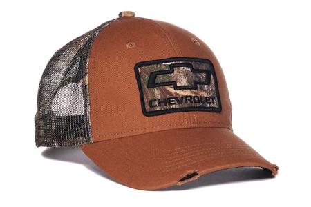 CHEVY UNSTRUCTURED BROWN RTE HAT