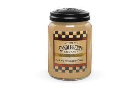 SPICED PINEAPPLE CAKE 26OZ CANDLE