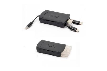 IOS 4 IN 1 CARD READER USB C / MICRO USB / USB 2.0 / LIGHTNING