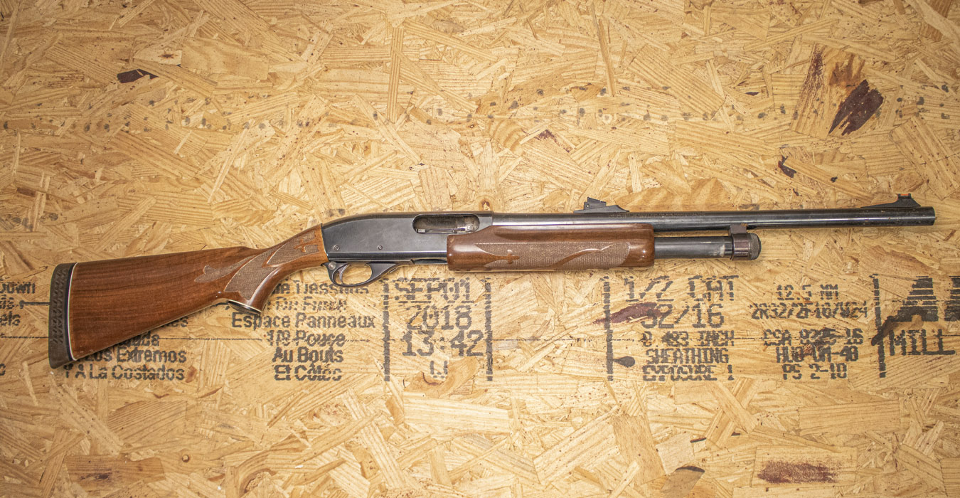 Remington 870 Wingmaster Magnum 12 Gauge Police Trade-In Pump Shotgun