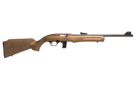RS22 22LR RIFLE WITH MIDNIGHT BRONZE FINISH AND MONTE CARLO STOCK