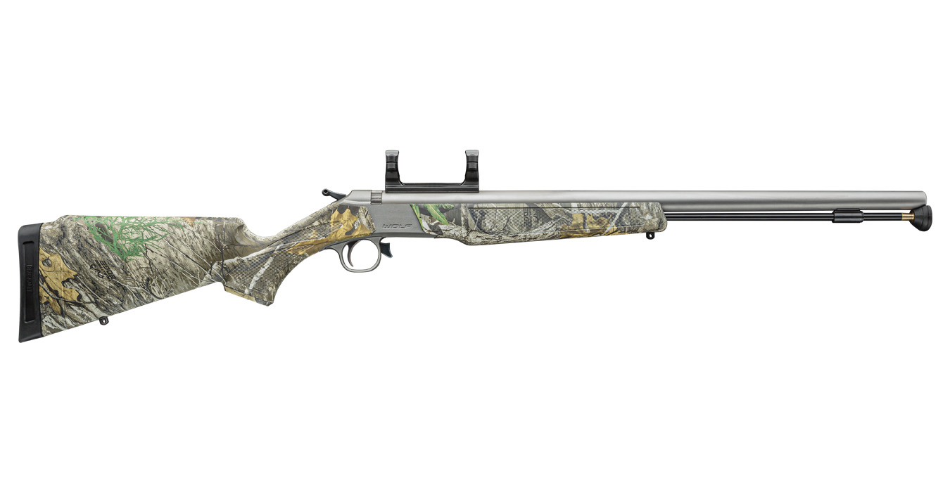 CVA Wolf V2 50 Cal Break Open Muzzleloader with Stainless Barrel and ...