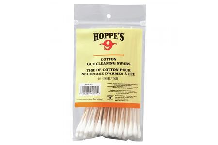 HOPPES COTTON CLEANING SWAB 50 COUNT