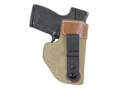DESANTIS SOF-TUCK RIGHT HANDED NATURAL HOLSTER FOR KELTEC, RUGER AND SIG SAUER