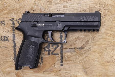 P320 40 S&W FULL-SIZE POLICE TRADE-IN PISTOL (MAG NOT INCLUDED)  (FAIR)