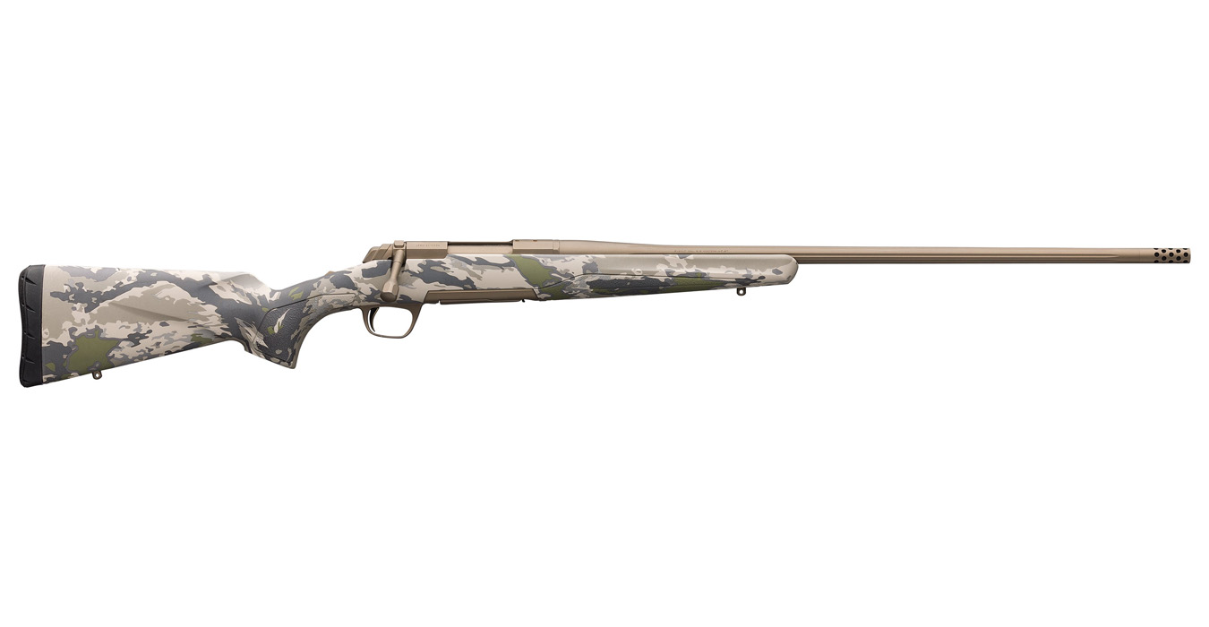 Browning X-Bolt Speed 6.5 Creedmoor Bolt-Action Rifle with Bronze Cerakote Finish and OVIX Camo Stock