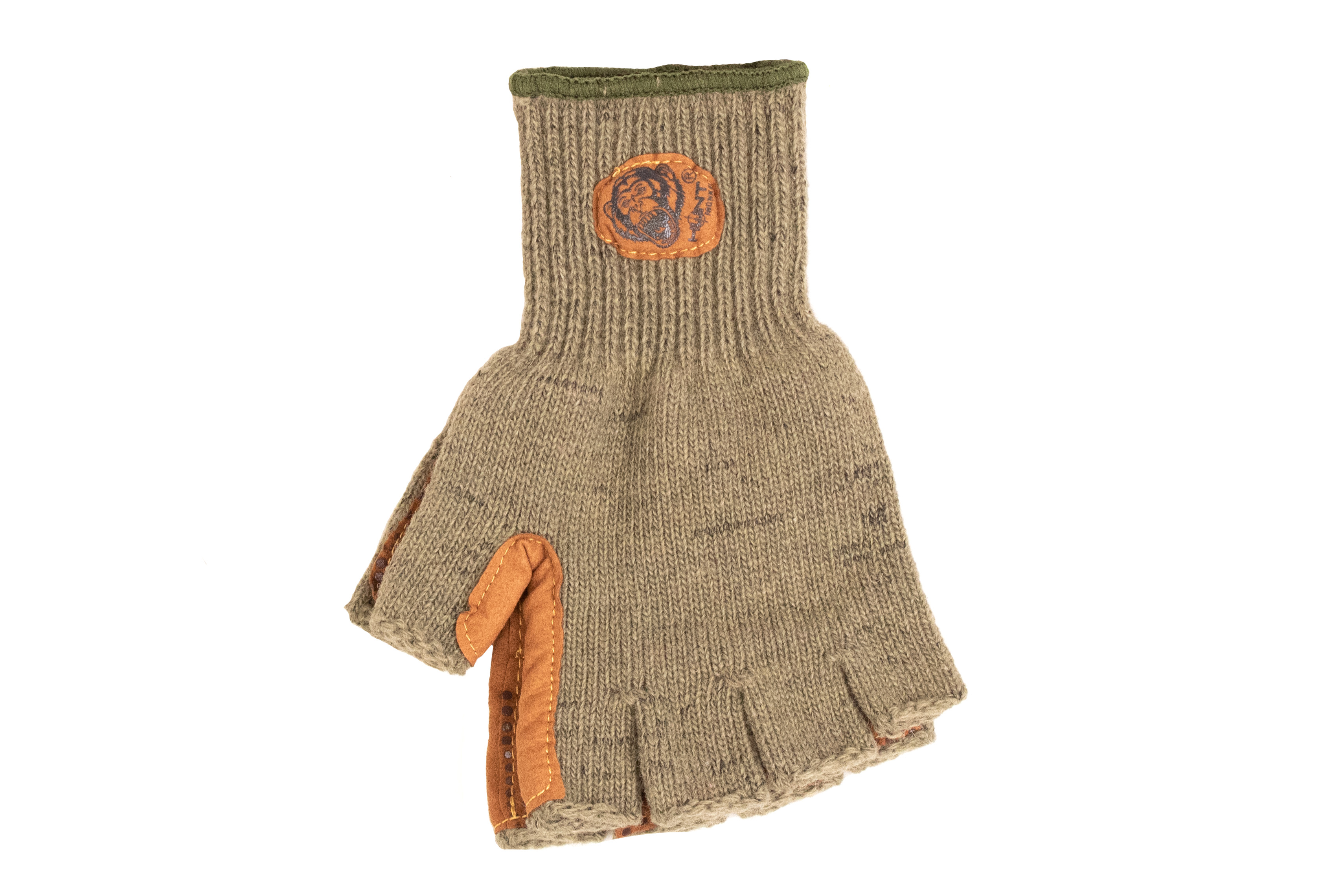 Hunt Monkey Size L-XL Wooly Half Finger Knit Wool Hunting Gloves HM713 -  L-XL