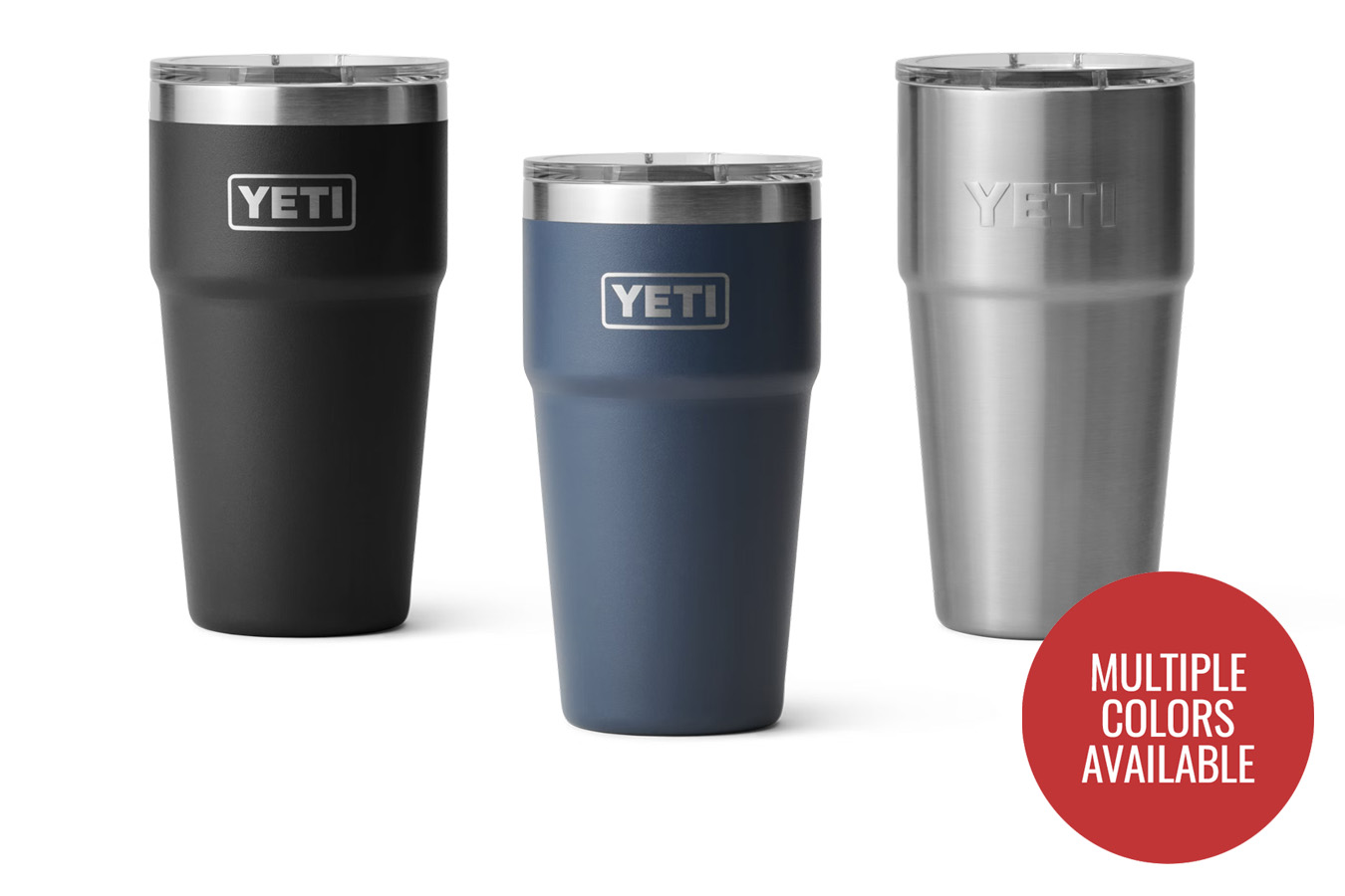 YETI Rambler 16 oz Stackable Pint With Magslider Lid Stainless