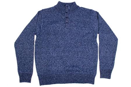 MENS HENLEY SWEATER