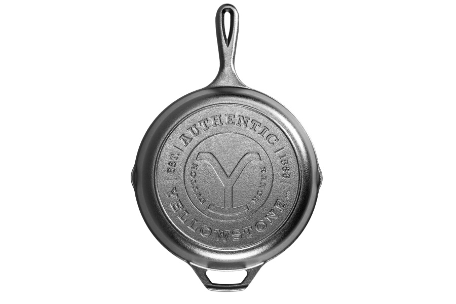 Lodge Cookware Yellowstone 10.25 Inch Cast Iron Authentic Y Skillet