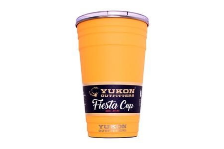 YUKON 20OZ FIESTA CUP BRIGHT PEACH