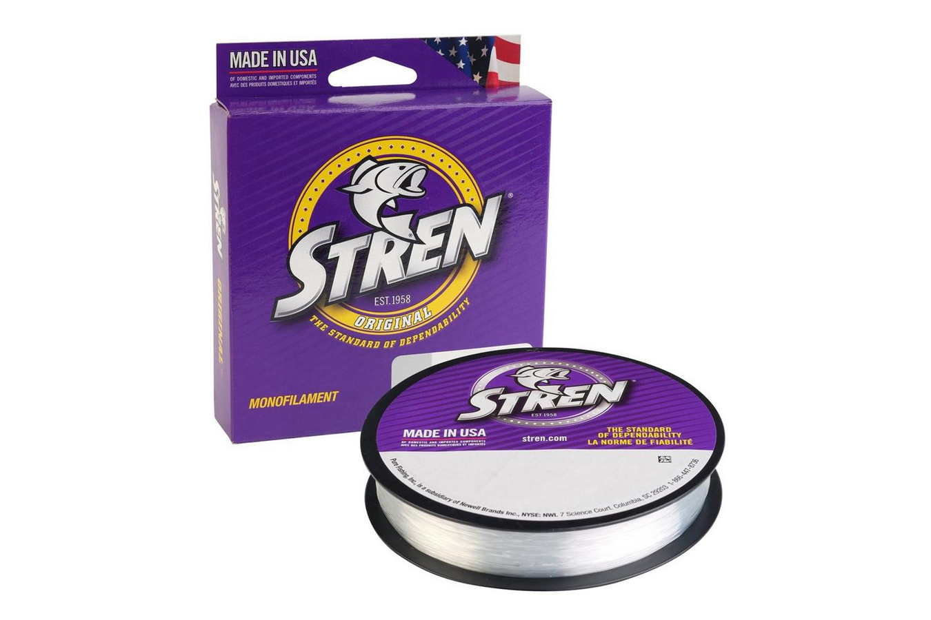 Stren Original Monofilament fishing line clear color 330 yards