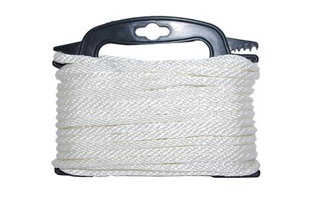 SOLID BRAIDED NYLON ROPE, 3/16 INCH X 100 FOOT