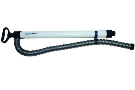 EMERGENCY HAND-OPERATED LIVEWELL BILGE PUMP WITH REMOVABLE 32 INCH HOSE