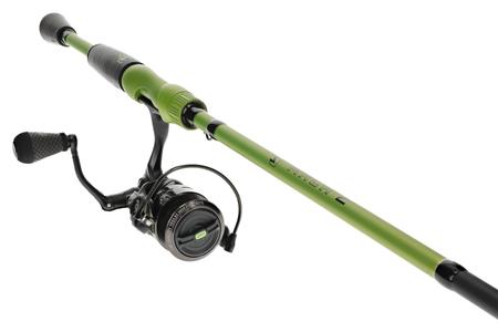 MACH 2 6`9`-1 MEDIUM LITE 20 SIZE SPINNING COMBO