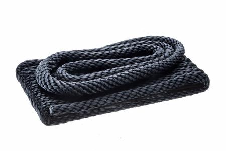 SOLID BRAIDED MFP DOCK LINE, 3/8 INCH X 15 FOOT, BLACK