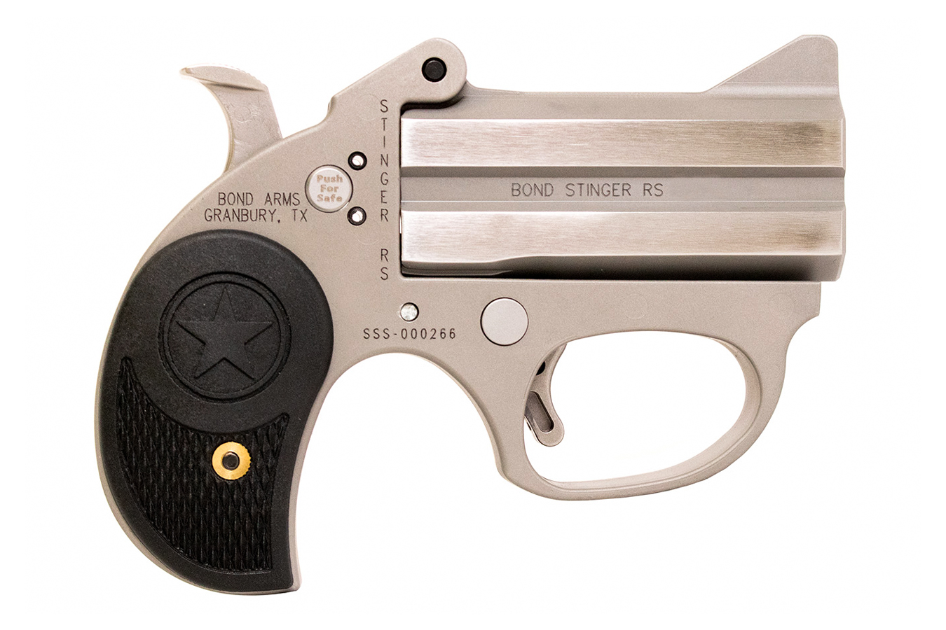 BOND ARMS INC STINGER 380ACP 3 BARREL STAINLESS 2RND