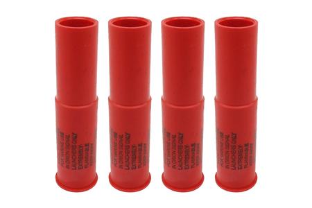 12 GAUGE HIGH-PERFORMANCE RED AERIAL SIGNALS, 4 PACK