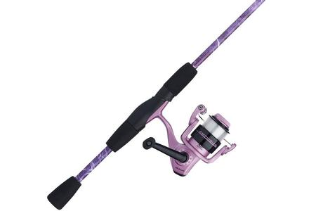 AMPHIBIAN CAMO SPINNING COMBO PINK