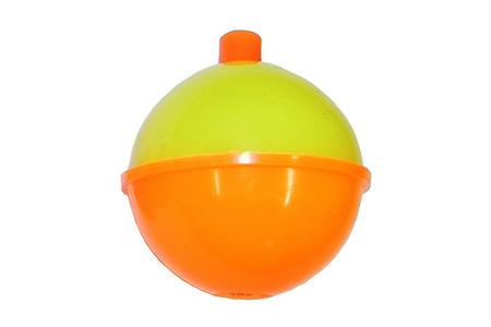 BEST ORANGE YELLOW PLASTIC FLOATS 1 5 INCH 12PK