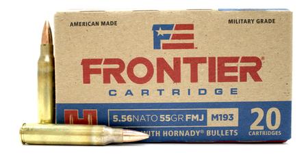 FRONTIER® 5.56 NATO 55 GR FMJ (XM193)