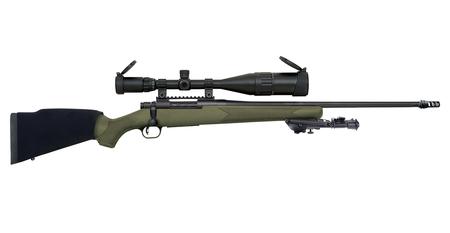 MOSSBERG PATRIOT NIGHT TRAIN .308 WIN BOLT ACTION RIFLE WITH 22 INCH BARREL, 4-16X50 SCOP