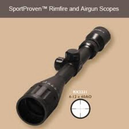 4-12X40OAO RIMFIRE AND AIRGUN SCOPE